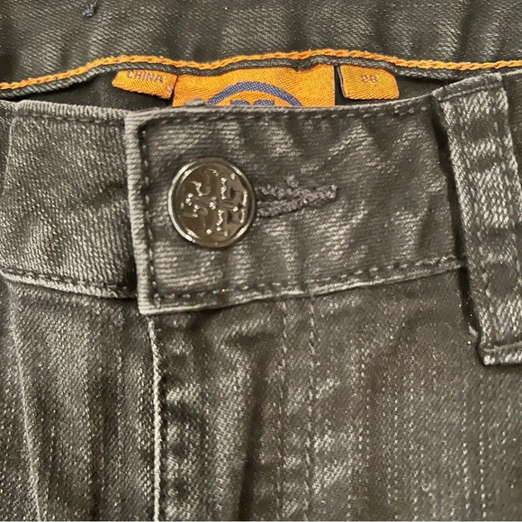 Tory Burch Black Denim Legging Size 28 - Picture 6 of 11